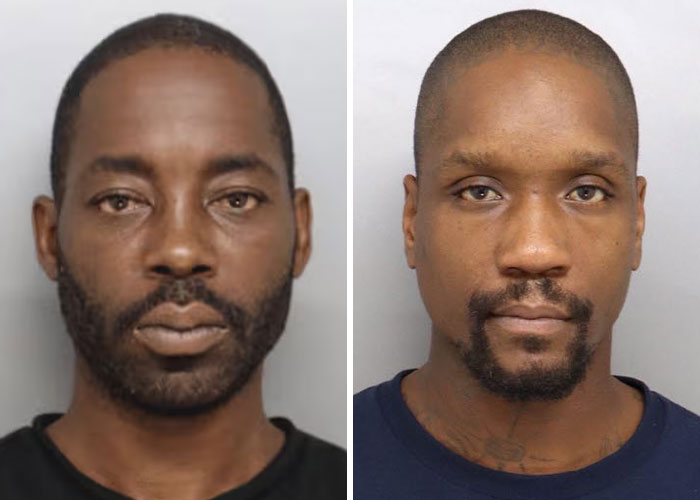 Mugshots of two men linked to Cincinnati mob brutal attack on single mom and police chief controversy.