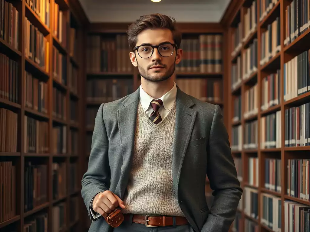 Embracing Preppy Academia Style