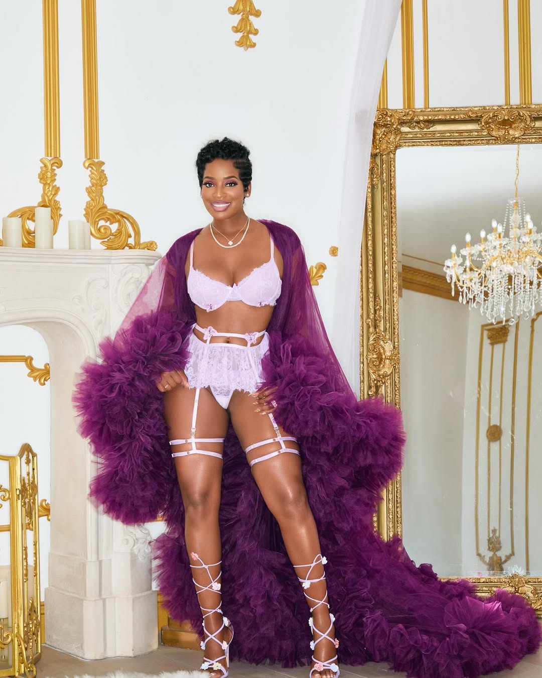 The Real Housewives Of Atlanta Season 16 Cast Promotes 22Pampered By Porsha22 In Colorful Oyemwen Robes Available At Fashion Bomb Daily Shop 3 2