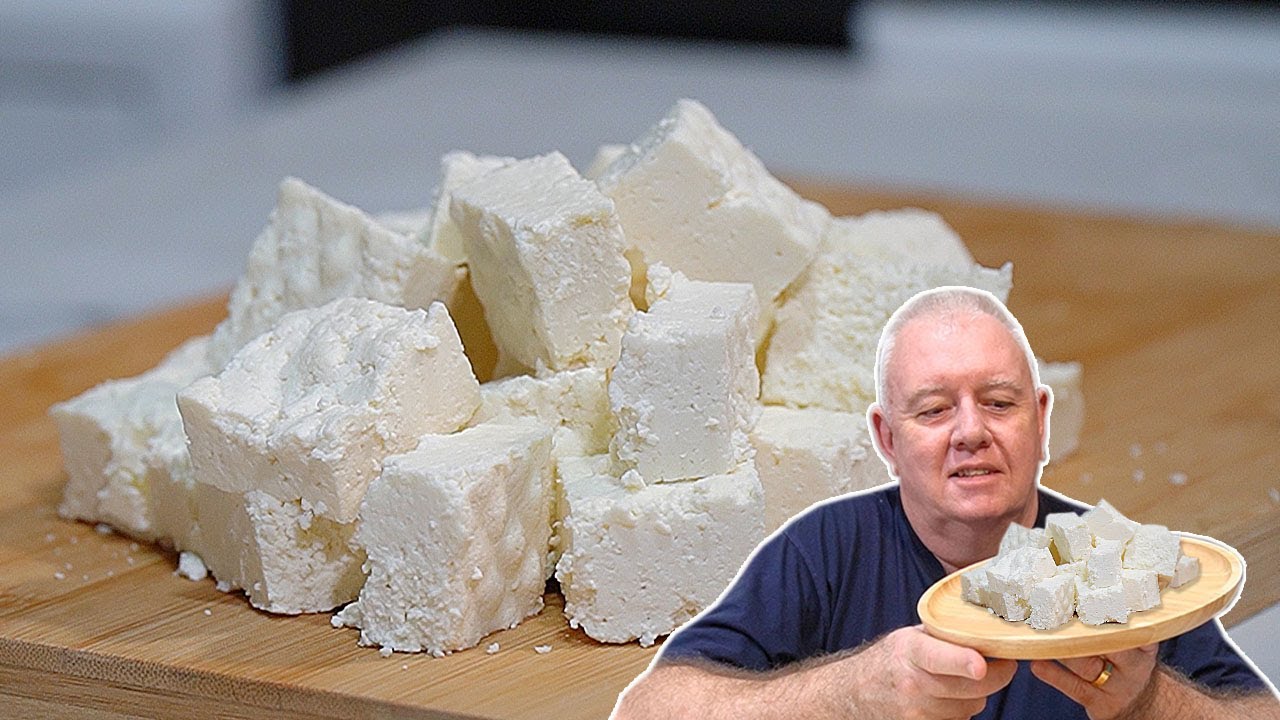 EASY Paneer CHEESE from Scratch