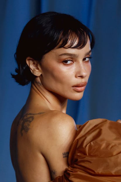 Zoe Kravitz micro bangs