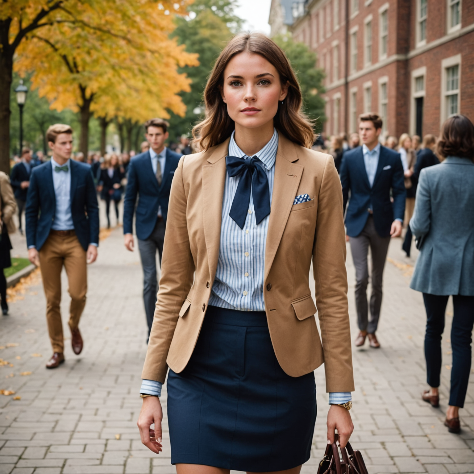 Preppy Academia Style