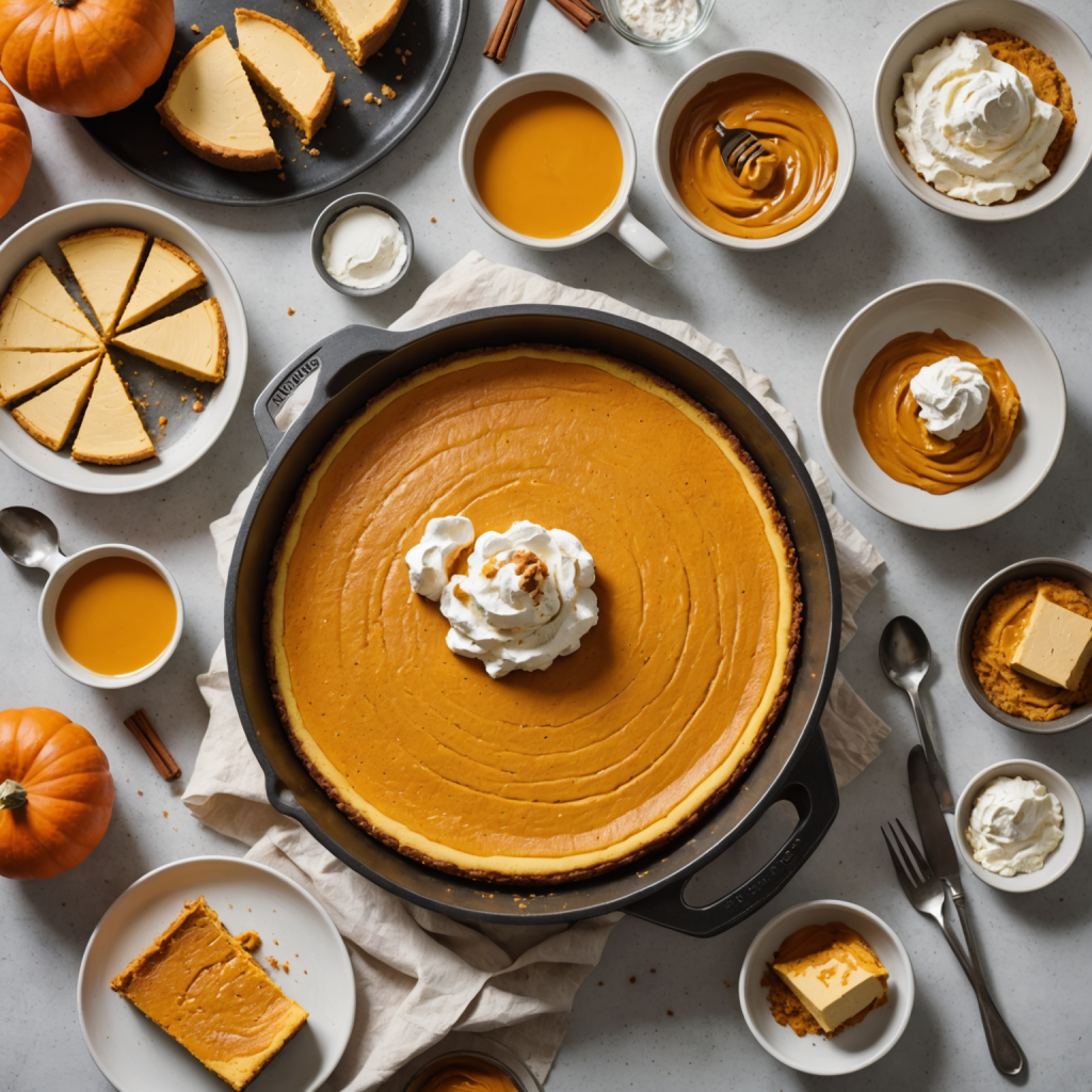 pumpkin basque cheesecake – 