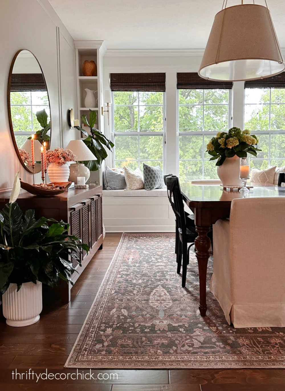 large pendant light dining room
