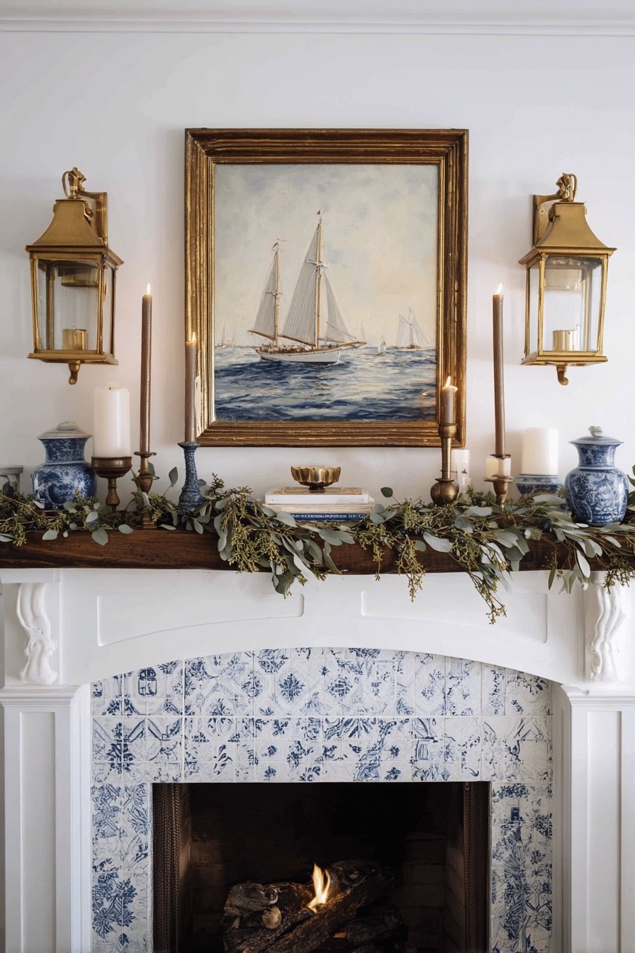 Winter Dreambook Fireplace The Inspired Room