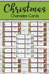 Christmas Charades Cards