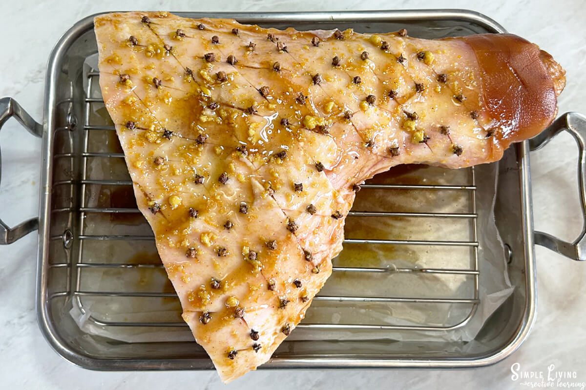 Orange Maple Glazed Ham 11