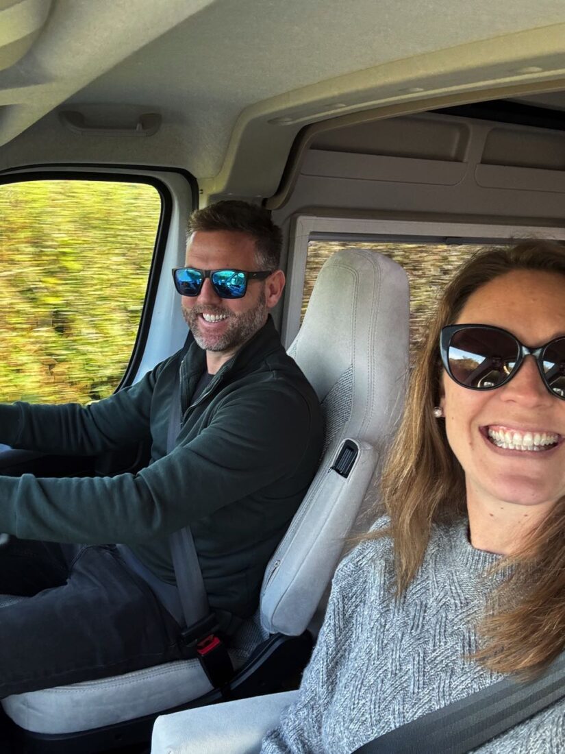 Dariece And Nick Driving In Van Ireland.HEIC 825x1100