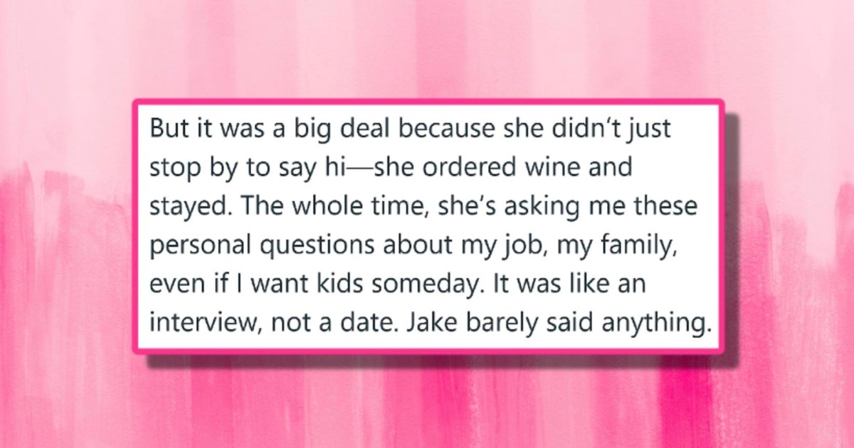 Woman Walks Out on First Date After Guy Brings His Mom Along and Turns Dinner into an Interview - CheezCake - Parenting | Relationships | Food | Lifestyle