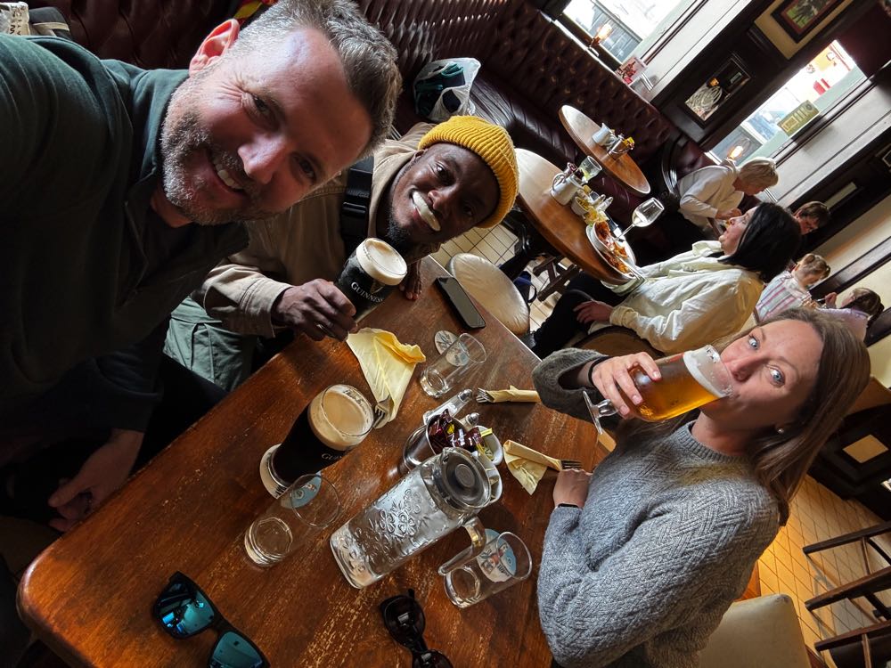 Us With Rolando In Ireland.HEIC