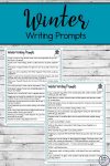 Winter Writing Prompts Tall 100x150