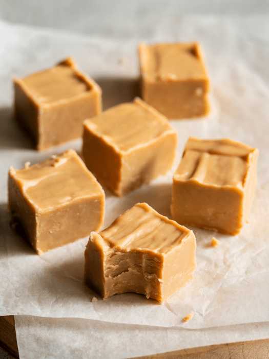 Healthy Vegan Peanut Butter Protein Fudge [gluten-free + no added sugar]